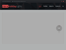 Tablet Screenshot of holidaylightsbayarea.com